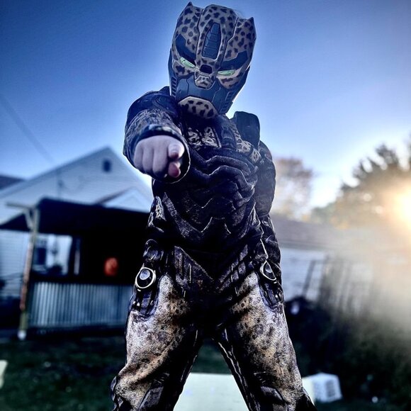 Disguise Cheetor Transformers Halloween Costume Official Transformers Rise Sz L - Picture 5 of 5